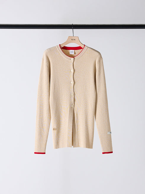 WOOL RIB CREW CD /Y254-91121